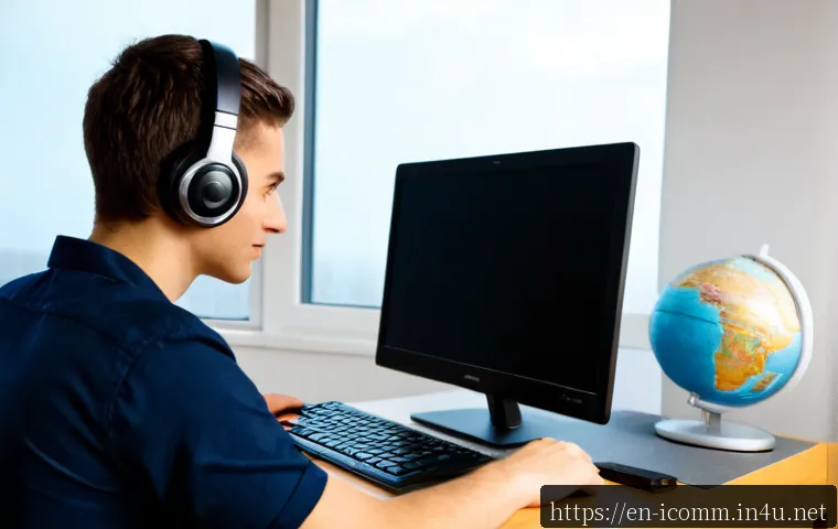 국제커뮤니케이션 분야 취업 준비 팁 - Photorealistic career preparation scene for international communication: a confident young professio...